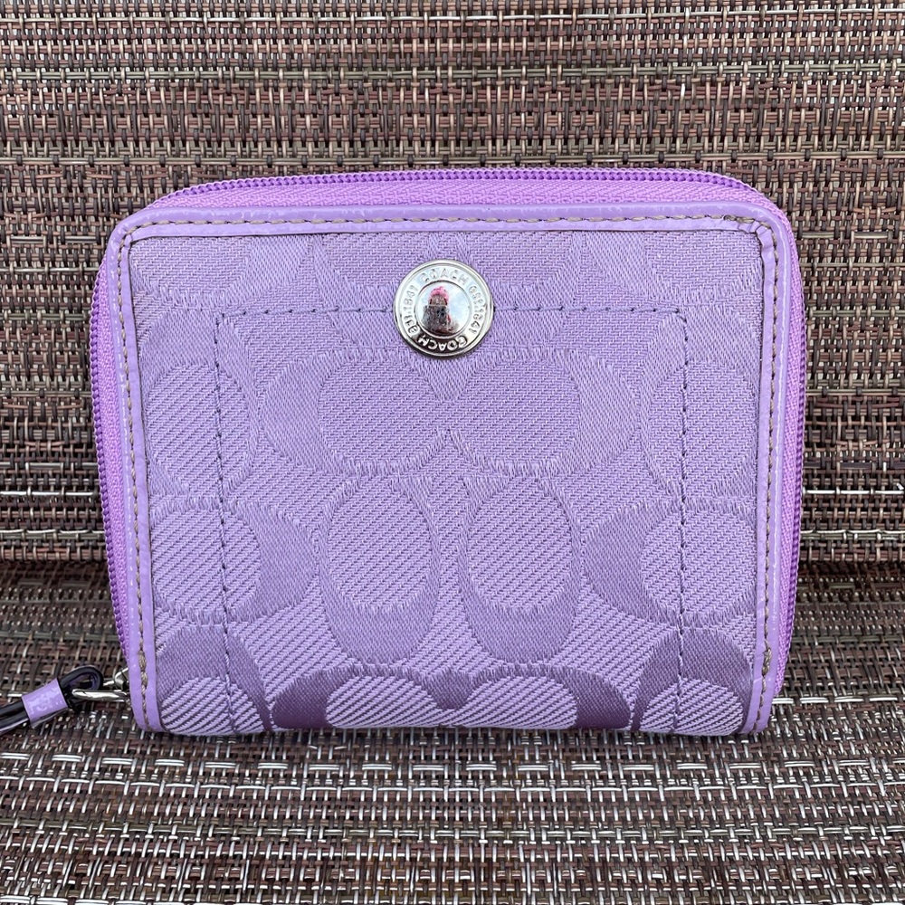 Vintage Coach Y2K Signature Wallet